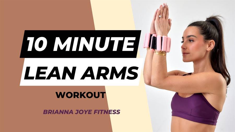 10 min LEAN ARMS 15lb weights!Transform Your Arms in No Time This